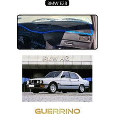 Bmw E28TORPİDO Koruma Halısı Siyah Kenar