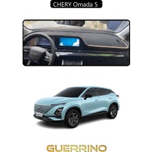 Chery Omada 5 Torpido Koruma Halısı Siyah Kenar