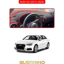 Audi A3 (2013-2020)TORPİDO Koruma Halısı Kırmızı Kenar