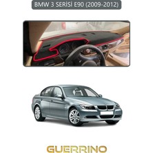 Bmw 3 Serisi E90 2009-2012TORPİDO Koruma Halısı Gri Kenar