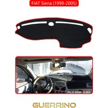 Fıat Siena 1999-2005 Modellerine Uygun Eskitorpido Koruma Halısı Kırmızı Kenar