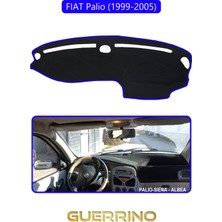 Fıat Palio 1999-2005 Modellerine Uygun Eskitorpido Koruma Halısı Mavi Kenar