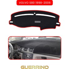 Volvo S80 (1998-2006)TORPİDO Koruma Halısı Kırmızı Kenar