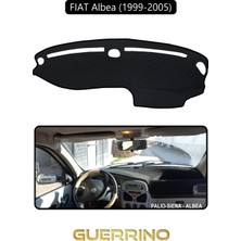 Fıat Albea 1999-2005 Modellerine Uygun Eskitorpido Koruma Halısı Siyah Kenar
