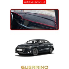Audi A3 (2020+)TORPİDO Koruma Halısı Kırmızı Kenar