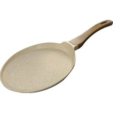 26 cm Döküm Krep Tava, Dayanıklı ve Şık Mutfak Gereci