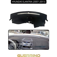 Hyundai Elantra 2007-2011TORPİDO Koruma Halısı Siyah Kenar