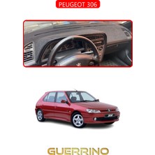 Peugeot 306TORPİDO Koruma Halısı Kırmızı Kenar