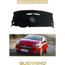 Opel Corsa (2013-2019)TORPİDO Koruma Halısı Bej Kenar