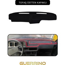 Tofaş Üstten Kapaklıtorpido Koruma Halısı Siyah Kenar