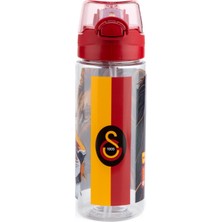 Renkli Çocuk Okul Suluğu Pipetli Düğmeli Kapaklı Sertifikalı