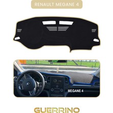 Renault Megane 4 Torpido Koruma Halısı Bej Kenar