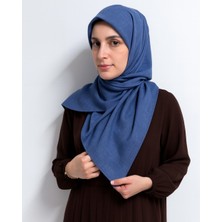 Denim Kare Eşarp– Kaymaz, Rahat ve Şık Kullanım