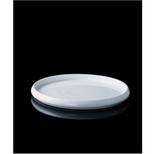 Şık Yuvarlak Porselen Tabak 26,8x2,5 Cm, Zarif ve Dayanıklı Tasarım