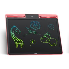 House Pratik HP78 Pilli LCD Ekran Elektronik Yazı Tahtası 16 Inç Kırmızı