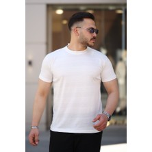 Erkek Mini Jakarlı Kısa Kollu T-Shirt