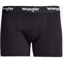 Regular Fit Normal Kesim Siyah Pamuklu Esnek Boxer