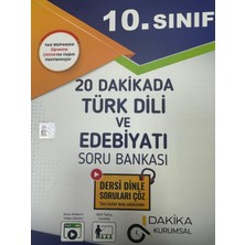10. Sınıf 20 Dakikada Türk Dili ve Edebiyatı Soru Bankası