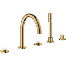 Grohe Atrio Private Collection 5 Delikli Küvet Bataryası - 25224GL0