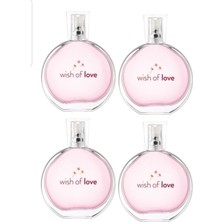 Avon Wish Of Love EDT Kadın Parfüm 50 ml 4 Adet Etkileyici Çiçeksi Koku