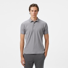 Nautica Erkek Gri Regular Fit Polo Yaka T-Shirt K55303T.0HF