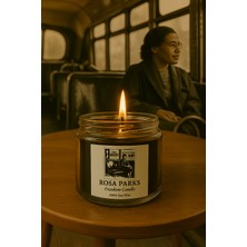 Rosa Parks Koleksiyon Mum – Ilham Veren Kadınlar Serisi, %100 Doğal, El Yapımı, Dekoratif & Kokulu