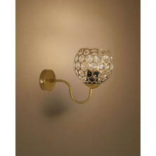 Gold Kollu Viyana Camlı Aplik