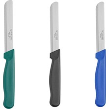 3'lü Çok Renkli Et ve Sebze Doğrama Bıçağı Seti