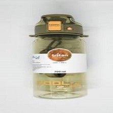 700ML Yeşil Askılı Kilitli Tritan Matara, Sağlam ve Şık Tasarım