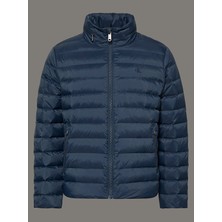 Calvın Kleın Erkek Marka Logolu Regular Fit Kalıplı Ayarlanabilir Kapüşonlu Lacivert Ceket LV04RC511G Ppk