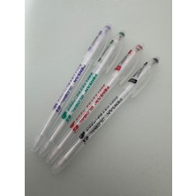Pensan Global Tükenmez Kalem 0.5 mm Karışık Renk 4 Adet (Kırmızı, Mor, Siyah, Yeşil) Yazım Deneyimi