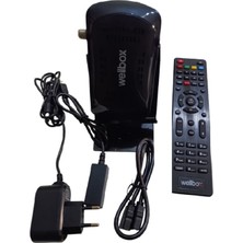 Mini Full Hd Otomatik Güncellemeli Tak Çalıştır Uydu Alıcısı, Siyah