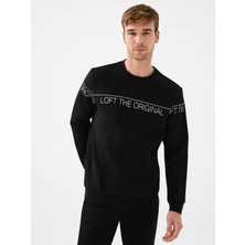 Loft Regular Fit Siyah Erkek Sweatshirt LF2041075