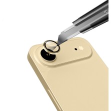 Apple iPhone 17 Air Işık Yansıma Önleyici 0.3mm Ar Kaplama Mikro Kamera Lens Koruyucu