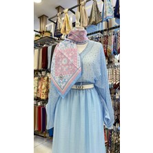Motif Desenli Eşarp Bebemavi