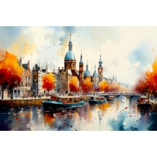 Aden Manzara Dekoratif Kanvas Tablo