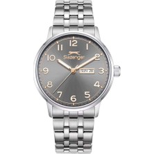 Slazenger SL.09.2560.2.04 Quartz Çelik Gri 42 mm Erkek Kol Saati