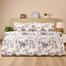 Evidea Soft Novera Kolay Ütülenir Tek Kişilik Nevresim Seti - Antrasit