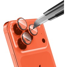 Apple iPhone 17 Pro Işık Yansıma Önleyici 0.3mm Ar Kaplama Mikro Kamera Lens Koruyucu