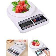 Yüksek Hassasiyetli 10KG Mutfak Terazisi Aşırı Yük Göstergeli