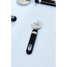 Siyah 18,4 cm Konserve Açacağı, Pratik ve Şık Mutfak Gereci