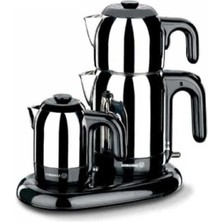 A353 Mia Çay ve Kahve Makinesi, Inox/siyah, 1600W, 1,7 Lt, Pratik Kullanım