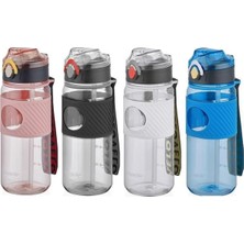 Renkli 600 ml Pipetli Matara, Şık ve Kullanışlı, Sağlıklı Içecek Taşıma Seçeneği