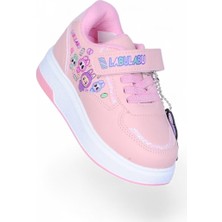 Prokids 4011 Pudra Kız Çocuk Sneaker Spor Ayakkabı