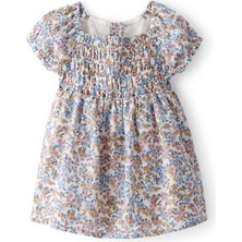 Kız Bebek Ekru Elbise