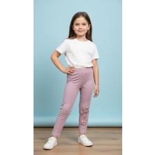 Kız Çocuk Mevsimlik Esnek Rahat Tayt 4-9 Yaş