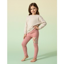 Kız Çocuk Mevsimlik Esnek Rahat Tayt 4-9 Yaş