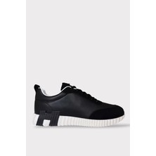 Erkek Günlük Sneaker Ayakkabı Siyah - Beyaz