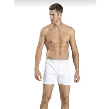 Jiber 127 Erkek Havlu Kemer Penye Boxer 3 Adet