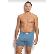Jiber 127 Erkek Havlu Kemer Penye Boxer 6 Adet